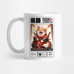 YUSUKE THE SAMURAI CORGI | OTAKU KAWAII DESIGN | WHITE Mug